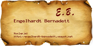 Engelhardt Bernadett névjegykártya